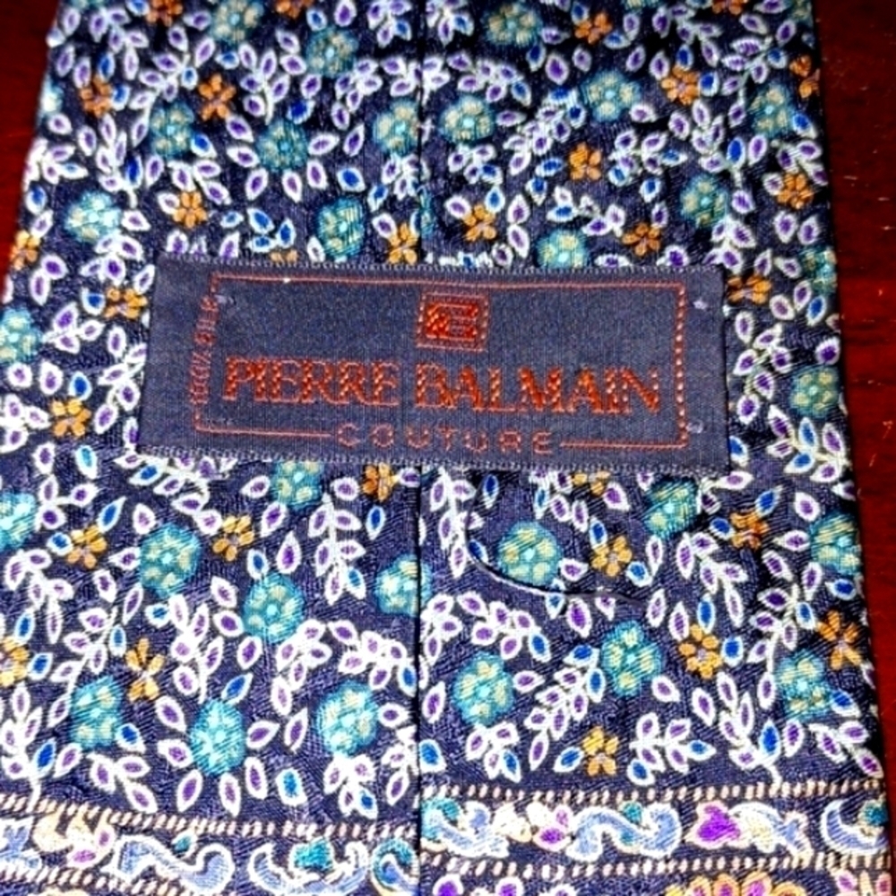 PIERRE BALMAIN COUTURE Tie - Picture 3 of 7